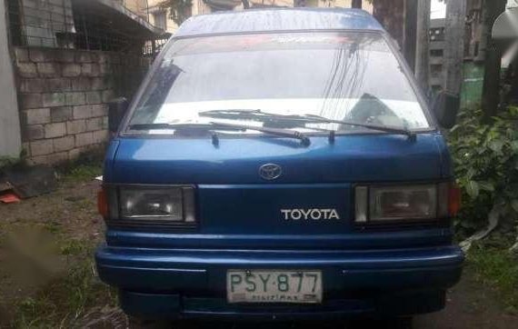 Toyota Lite Ace 1990 MT Blue Van For Sale 
