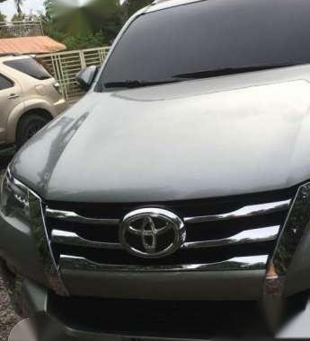 Toyota Fortuner V 2017 AT Grey For Sale 