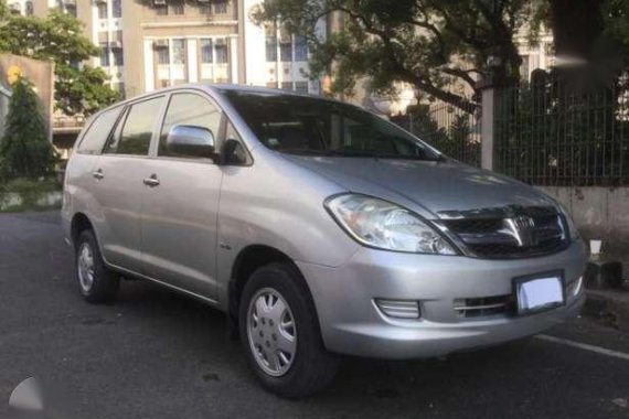2008 TOYOTA INNOVA J DIESEL MANUAL for sale 