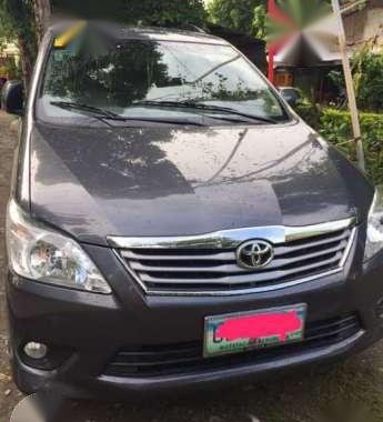 Superb Condition Toyota Innova V 2013 For Sale
