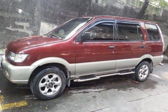 Isuzu Crosswind 2001 Red for sale