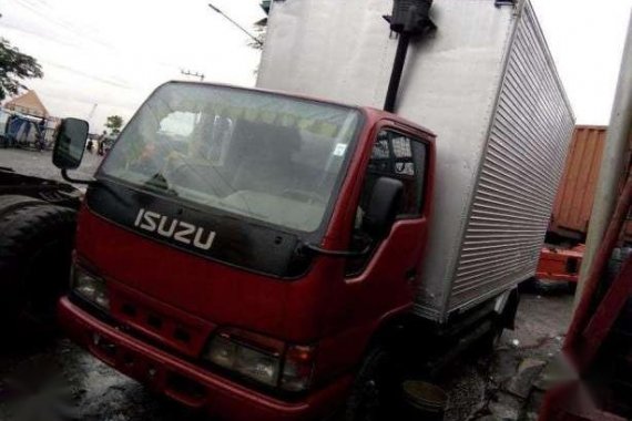 Well Kept 2007 Isuzu Elf Aluminum Van For Sale