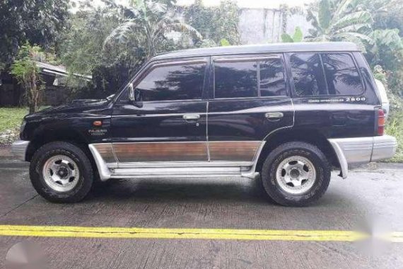 2001 Mitsubishi Pajero FIELDMASTER 4x2 for sale 