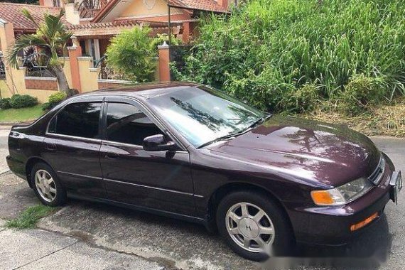 Well-maintained Honda Accord 1997 VTI M/T for sale