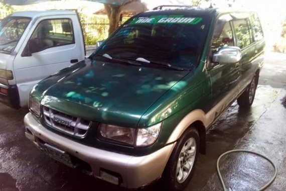 2001 Isuzu Crosswind xto GREEN FOR SALE