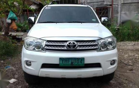 Toyota Fortuner 2.5G 2010 MT Diesel for sale 