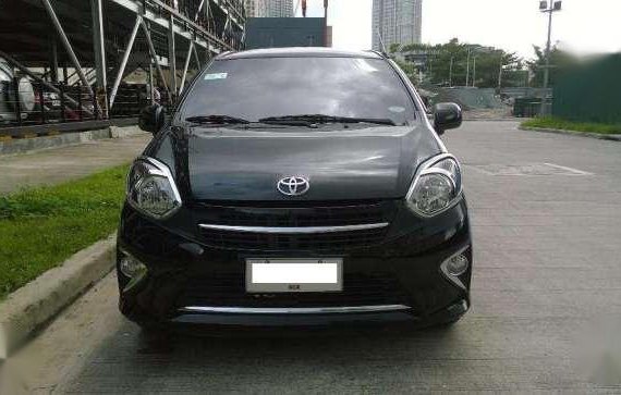 2014 Toyota Wigo G 1.0 AT Black For Sale 