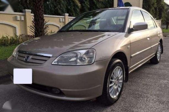 Honda Civic VTi-S 2003 AT Beige For Sale 