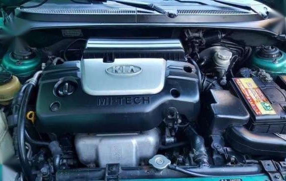 Kia Rio 2004 Hatchback AT Green For Sale 