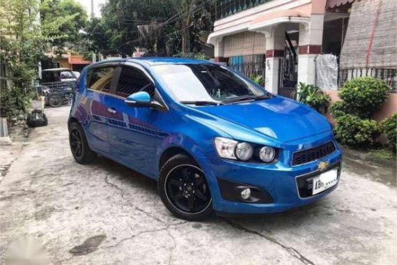 2015 Chevrolet Sonic LTZ AT Blue For Sale 