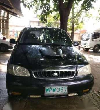 Kia Carnival 2000 AT Van Black For Sale 