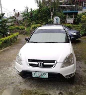 Honda CRV 2003 Model Gen 2 AT White For Sale 