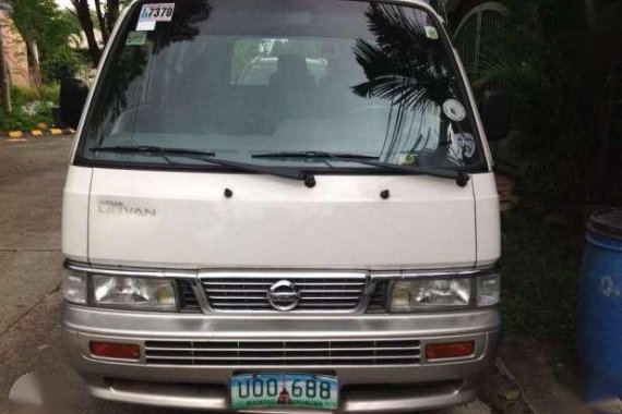 Nissan Urvan escapade 2012 first owned for sale 