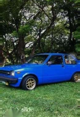 Toyota Starlet 1981 MT Hatchback Blue For Sale 
