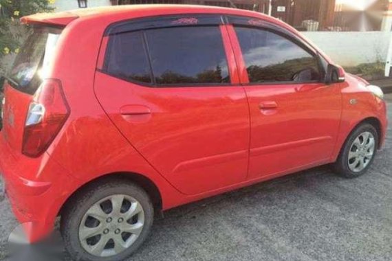 Hyundai i10 2013 Gls 1.1 AT Red Hb For Sale 