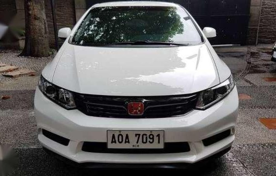 2013 Honda Civic 1.8 AT White For Sale 