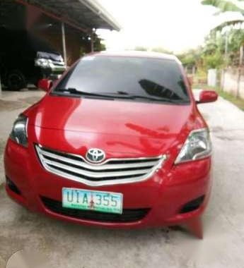 Fresh Toyota Vios E 2012 Manual Red For Sale 