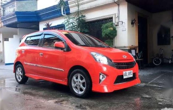 2015 Toyota Wigo TRD AT Red HB For Sale 