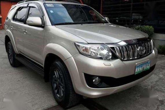 Fresh In And Out 2012 Toyota Fortuner G AT DSL For Sale