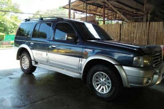 Limited Edition Ford Everest Xlt 2004 4x4 MT For Sale