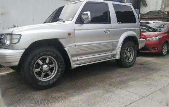 Mitsubishi Pajero 3-doors 1990 4x4 AT Silver For Sale 