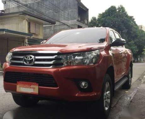 Almost New 2016 Toyota Hilux 4x4 MT For Sale