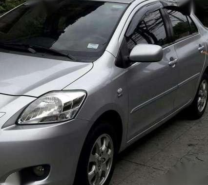 2009 Toyota Vios E silver color for sale 