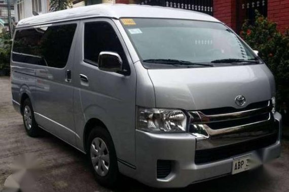 2015 Toyota Hiace Grandia GL AT Silver For Sale 