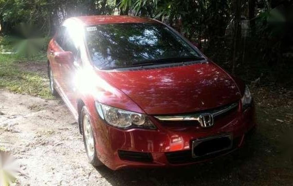 Honda Civic 1.8V I-Vtec 2006 AT Red For Sale 