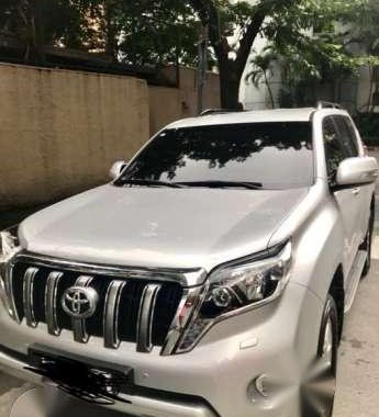 Toyota Land Cruiser Prado 2014 VX Silver For Sale 