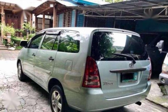 Toyota Innova E 2007 MT Blue SUV For Sale 