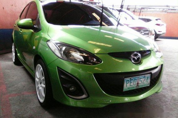 Fresh Mazda 2 2010 AT Green HB For Sale 