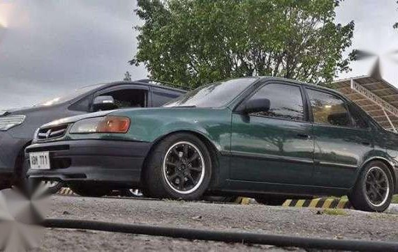 Toyota Corolla 1999 MT Sedan Green For Sale 
