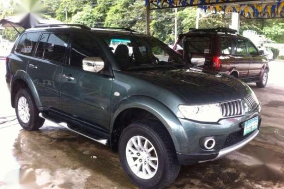 Mitsubishi Montero Gls 2009 4x2 AT Green For Sale 
