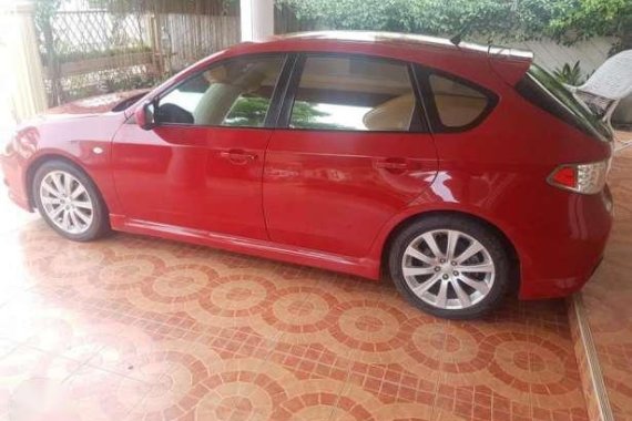 2009 Subaru Impreza red for sale 