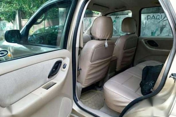 Ford Escape Xls Matic 2005 Beige For Sale 