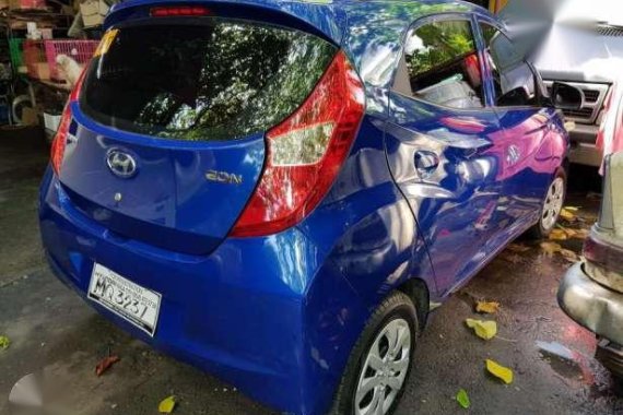 Hyundai Eon Glx 2016 0.8 MT Blue For Sale 