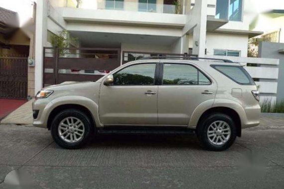 2013 Toyota Fortuner AT Diesel for sale 
