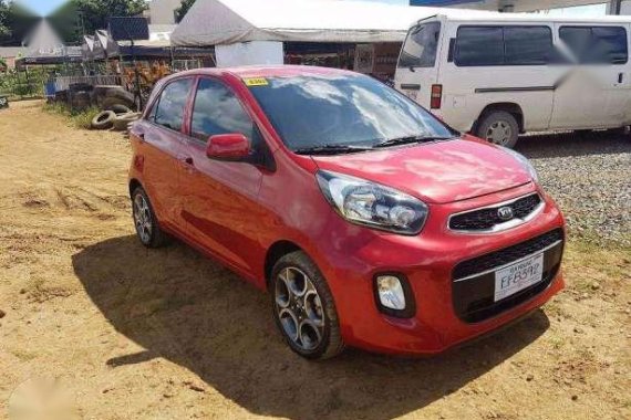Kia Picanto EX AT 2016 Red HB For Sale 