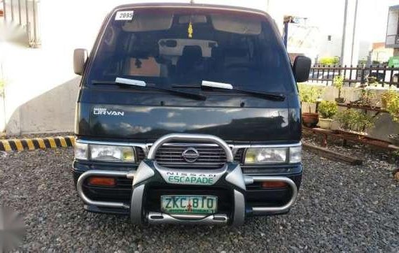 Nissan Urvan Escapade 2007 MT Black For Sale 