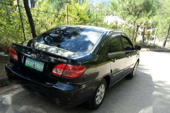 2005 Toyota Corolla Altis 1.6 E AT Black For Sale 