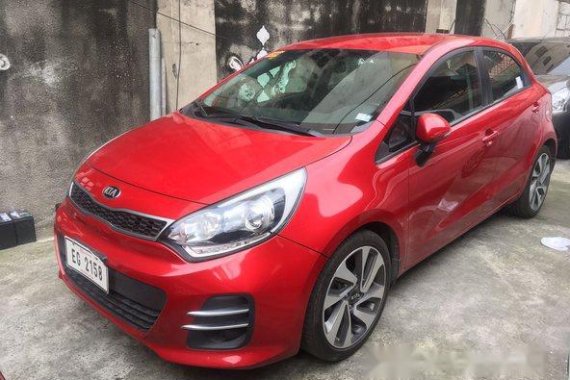 Kia Rio 2016 Red for sale
