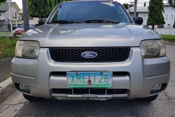 2004 Ford Escape Manual Gasoline for sale