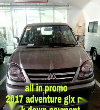 2017 Mitsubishi Adventure Glx MT Silver For Sale 