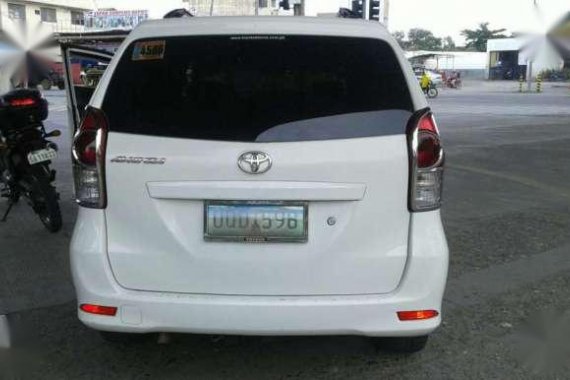 Toyota Avanza 2013 MT White SUV For Sale 