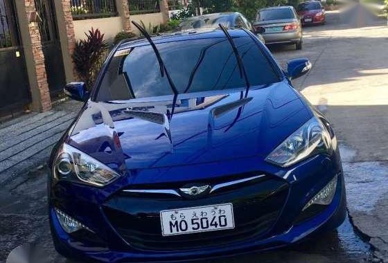 2015 Hyundai Genesis Coupe 2.8 AT Blue For Sale 