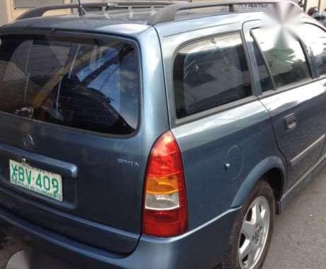 Astra Opel Wagon 2001 MT Blue For Sale 
