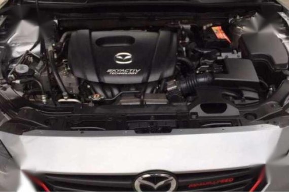 2015 Mazda 3 SkyActiv silver for sale 