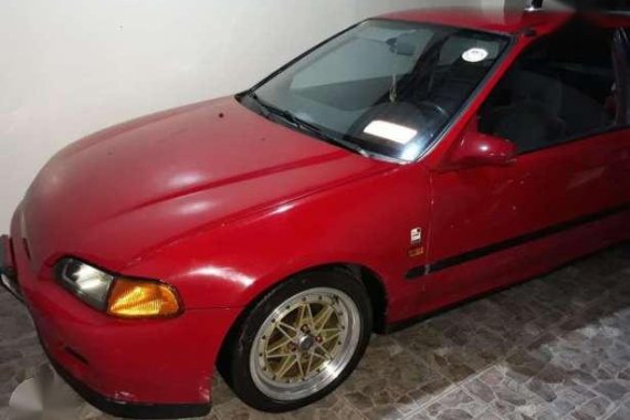 Honda Civic EG Hatchback MT Red For Sale 