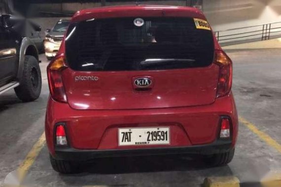 2016 Kia Picanto EX 1.2 AT Red For Sale 